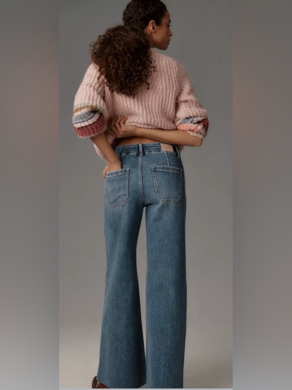 PAIGE Anessa Wide Leg Jeans - Picture 2 of 8